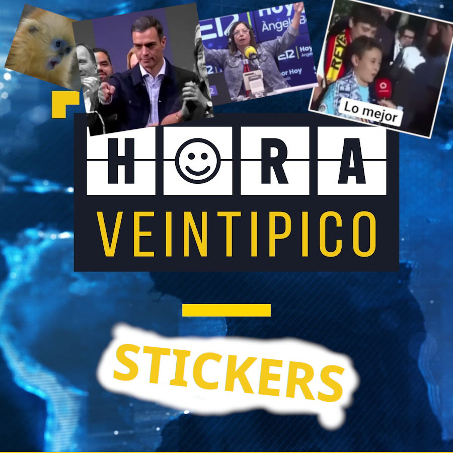 Stickers de Hora Veintipico